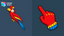 Scarlet Macaw Fan Art Cursor