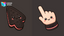 Oreo Coral Cursors