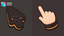 Oreo Peach Cursors