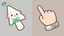 Easter Lamb Fluffy Cursor
