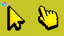Pixel Yellow Cursor