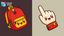 Kawaii Backpack Cursor