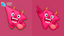 Magenta Chomp Monster Cursor