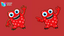 Cherry Dot Monster Cursor