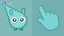 Cloud Ear Monster Cursor
