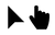 Black Triangle Cursor