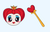 Kawaii Queen Of Hearts Cursor