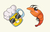 Kawaii Beer Set Cursor