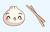 Kawaii Dumpling Cursor
