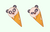 Panda Ice Cream Cursor