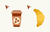 Coffee and Croissant cursor
