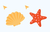 Seashell and Starfish cursor