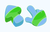 Blue Abstract Texture Cursor