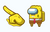 Among Us Spongebob Character Cursor