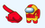 Among Us Iron Man Character Cursor