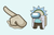 Among Us Rick Sanchez Character Cursor