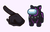 Among Us Black Panther Character Cursor