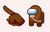 Among Us Chewbacca Character Cursor