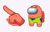 Among Us Patrick Star Character Cursor