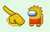 Among Us Lisa Simpson Character Cursor