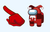 Among Us Jester Character Cursor
