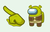 Among Us Shrek Character Cursor