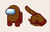 Among Us Brown Character Cursor