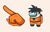 Among Us Son Goku Character Cursor