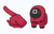 Among Us Squid Game Officer Character Cursor