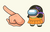 Among Us Squid Game Killer Doll Character Cursor