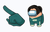 Among Us Squid Game Gi-Hun Character Cursor