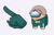 Among Us Squid Game Oh Il-Nam Character Cursor