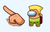 Among Us Guile Character Cursor