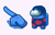 Among Us Itachi Uchiha Character Cursor