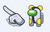 Among Us Cannonbolt Character Cursor
