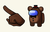 Among Us Toy Freddy Character Cursor