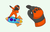 Dancing Astronaut Cursor