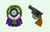 Minion Joker Character Cursor