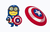 Minion Captain America Character Cursor