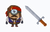Minion Captain Jack Sparrow Character Cursor