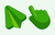 Flying Green Cursor