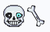 Undertale Sans Pixel Cursor