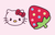 Hello Kitty And Strawberry Cursor
