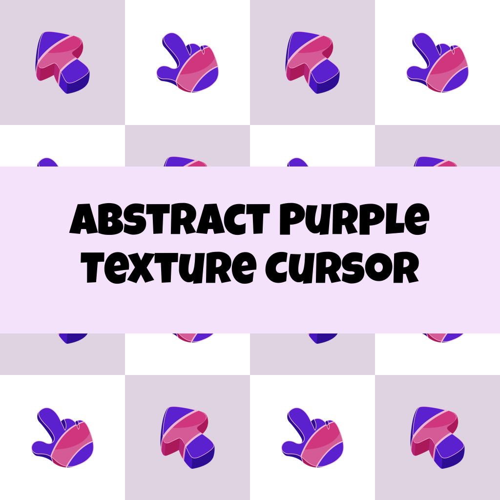 Preview Abstract Purple Texture cursor custom cursor pack