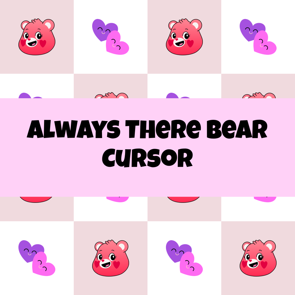 Preview Always There Bear cursor custom cursor pack