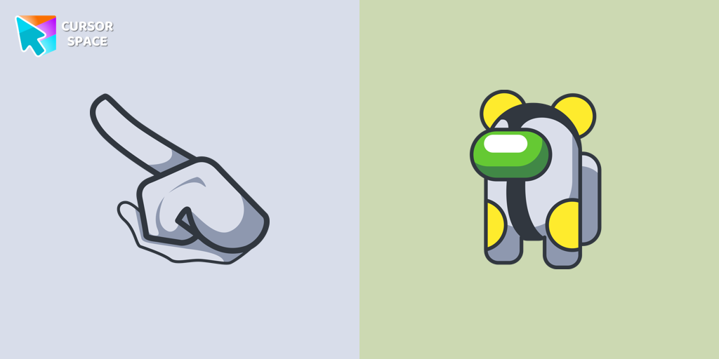 Among Us Cannonbolt Character cursor