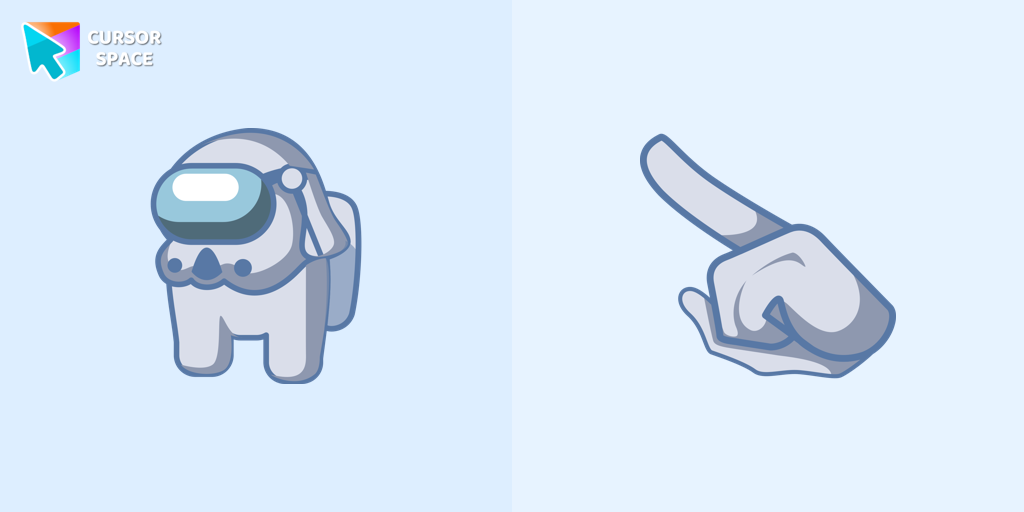 Among Us Clone Trooper Dogma Character cursor
