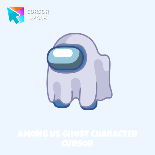 Among Us Ghost Character cursor pointer cursor
