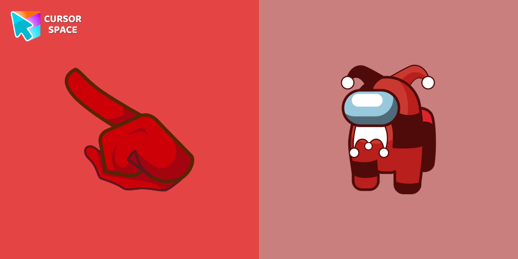 Among Us Jester Character cursor