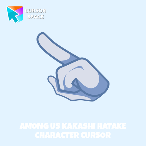 Among Us Kakashi Hatake Character cursor arrow cursor